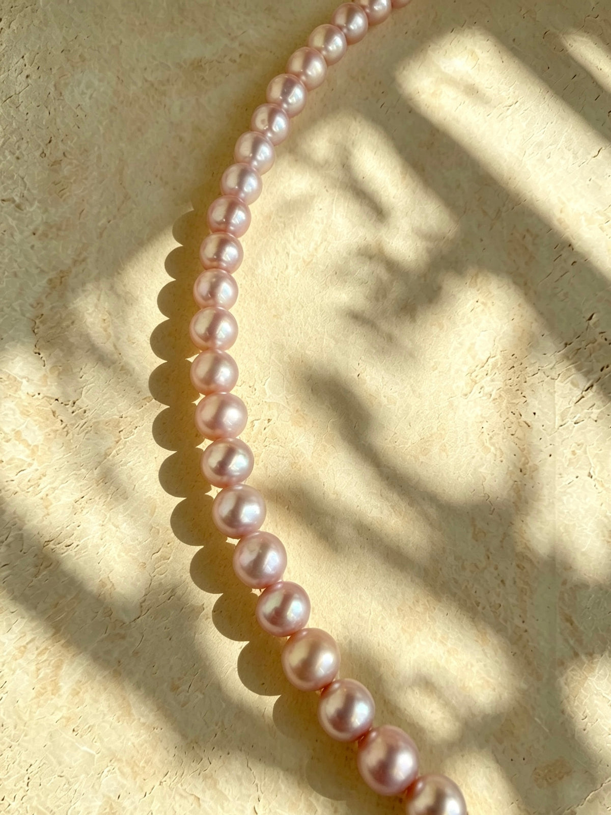 Classics 6mm Full-Round Lavender Purple Pearl Necklace-E02